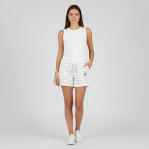 Ladies Striped Lounge Shorts