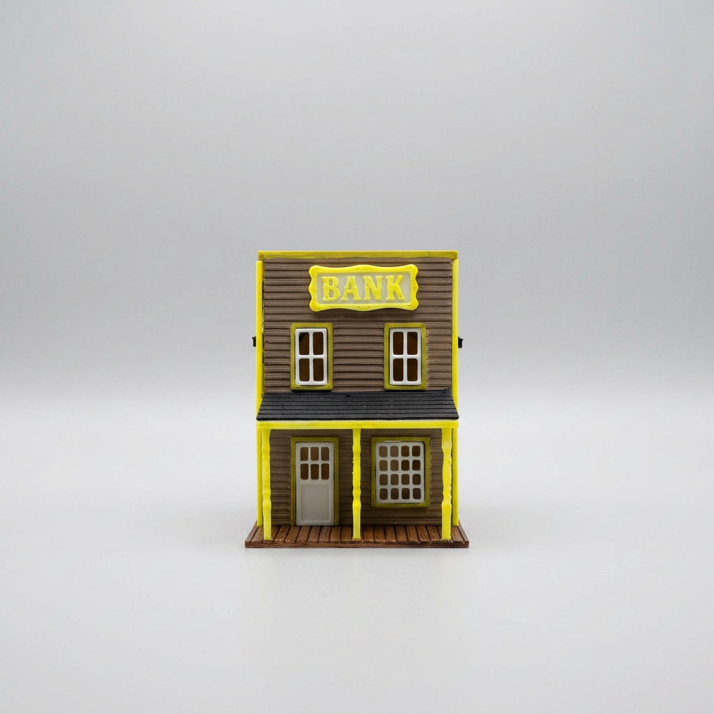 Bank (3D Printed Model Building)