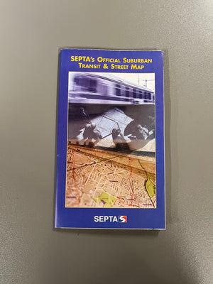 SEPTA's Suburban Street & Transit Map 89'