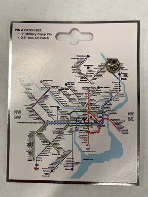 White Pin & Patch Set