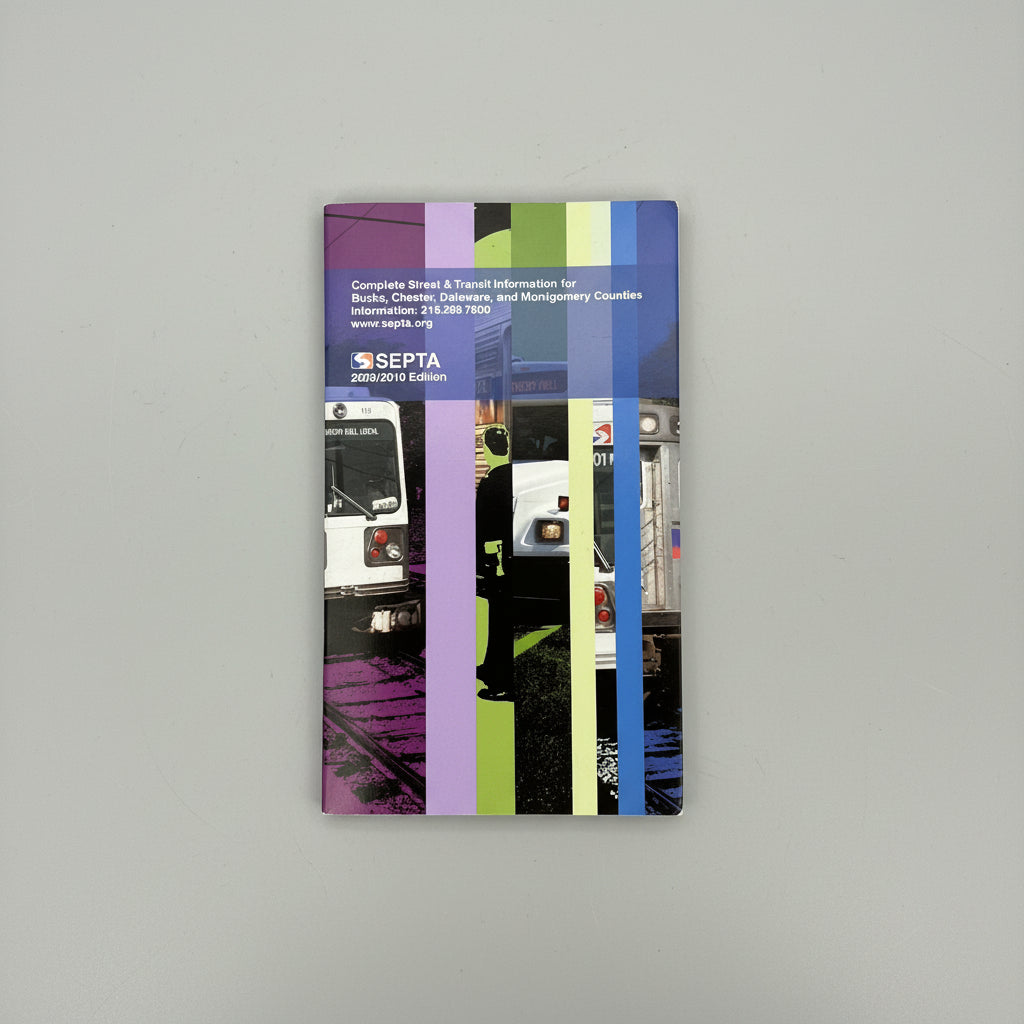 SEPTA Official Suburban Map 09'-10'