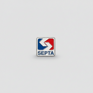 Stacked Logo Lapel Pin