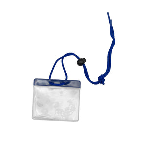 Badge Holder Plastic W/ Neck Wallet