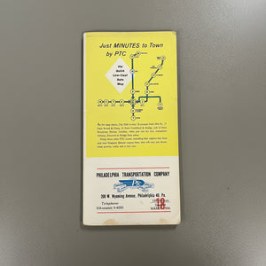 PTC: Street & Transit Map of Phila 66'