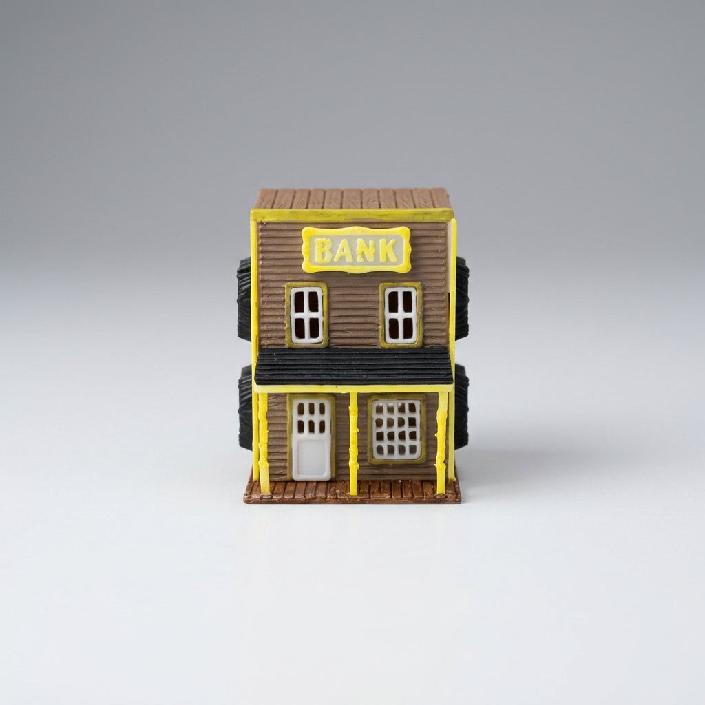 Bank (3D Printed Model Building)
