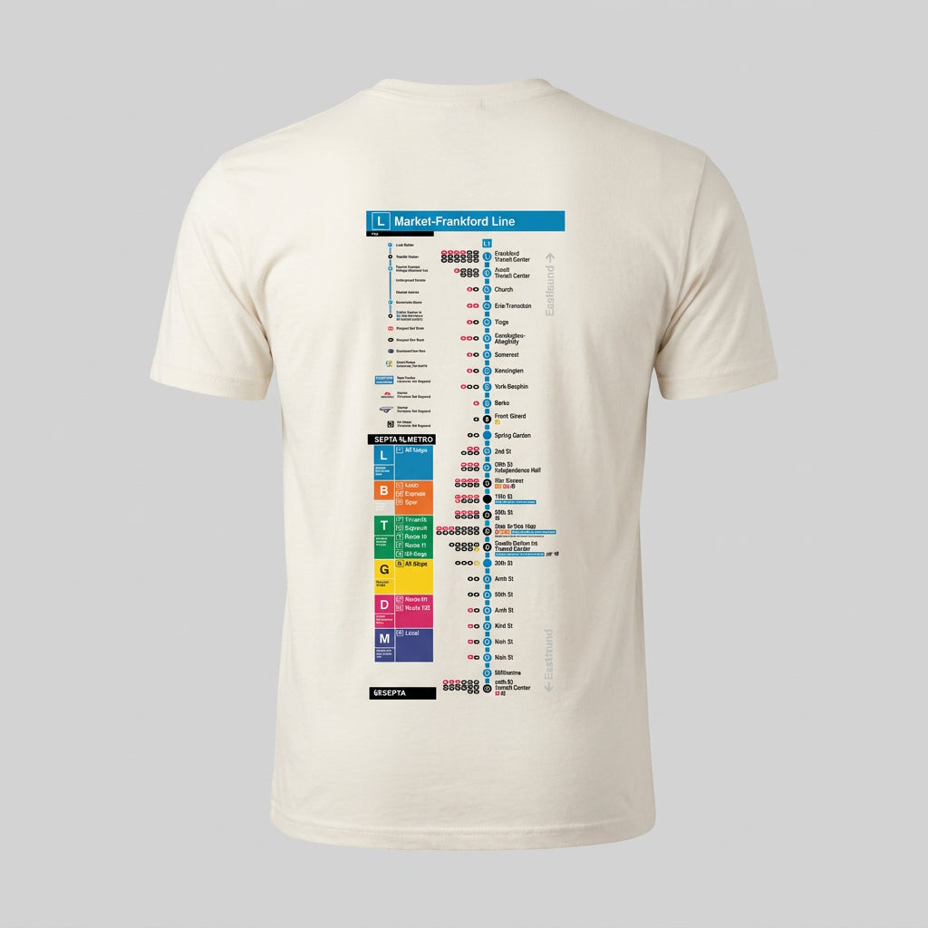 Metro Map T-Shirt