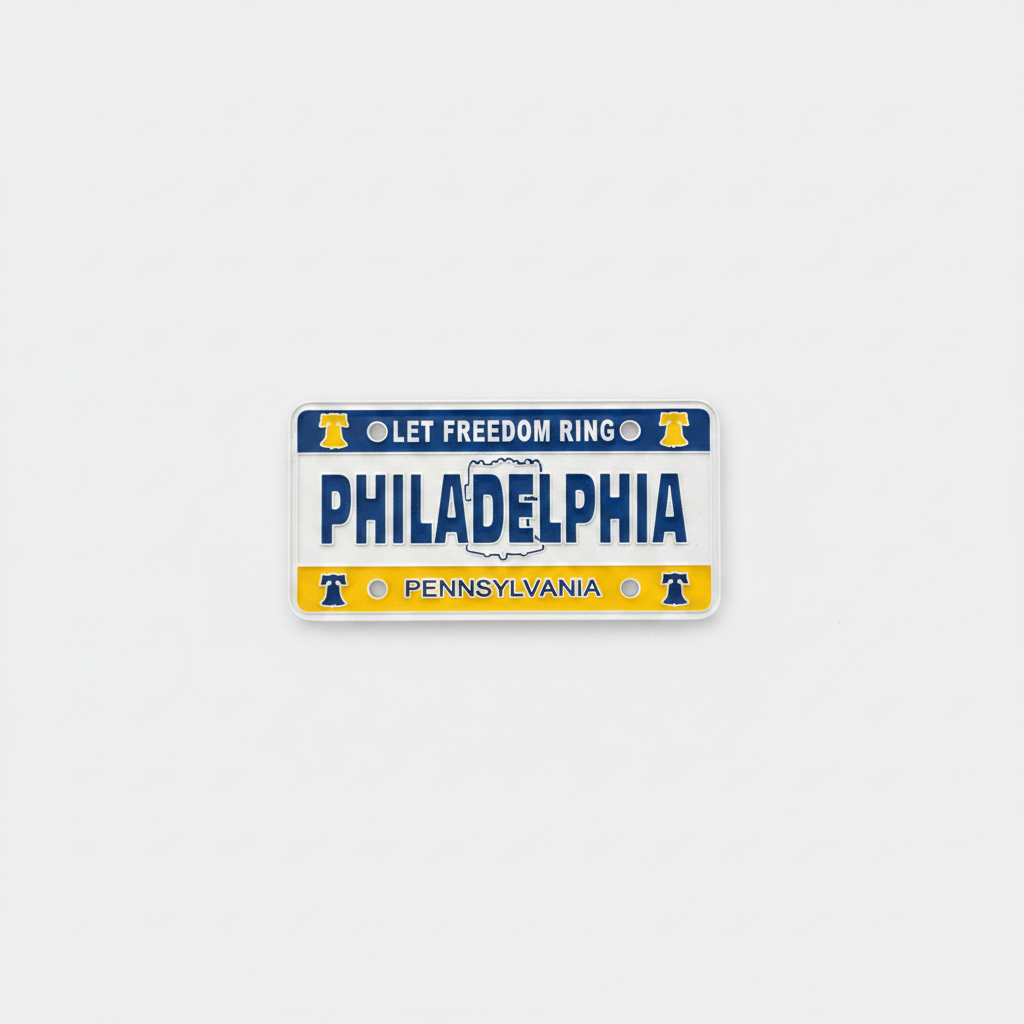 Let Freedom Ring Plate Magnet