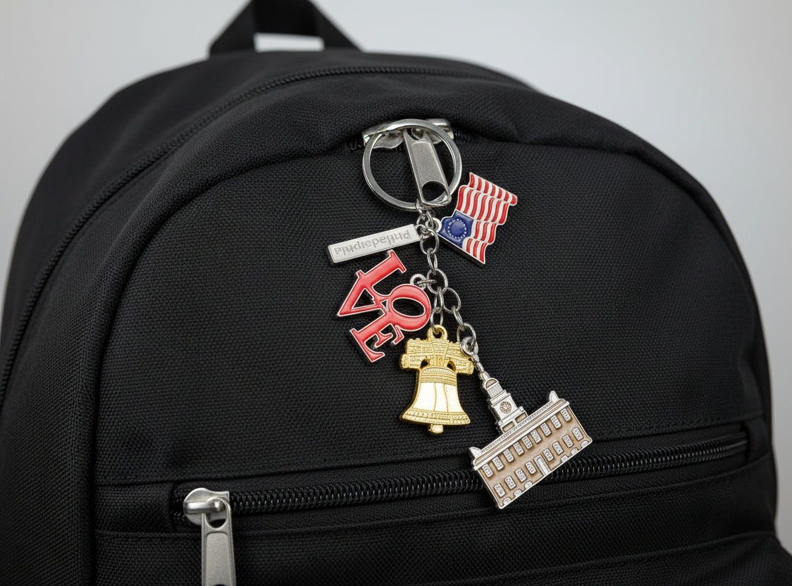 Philly Charm Keychain