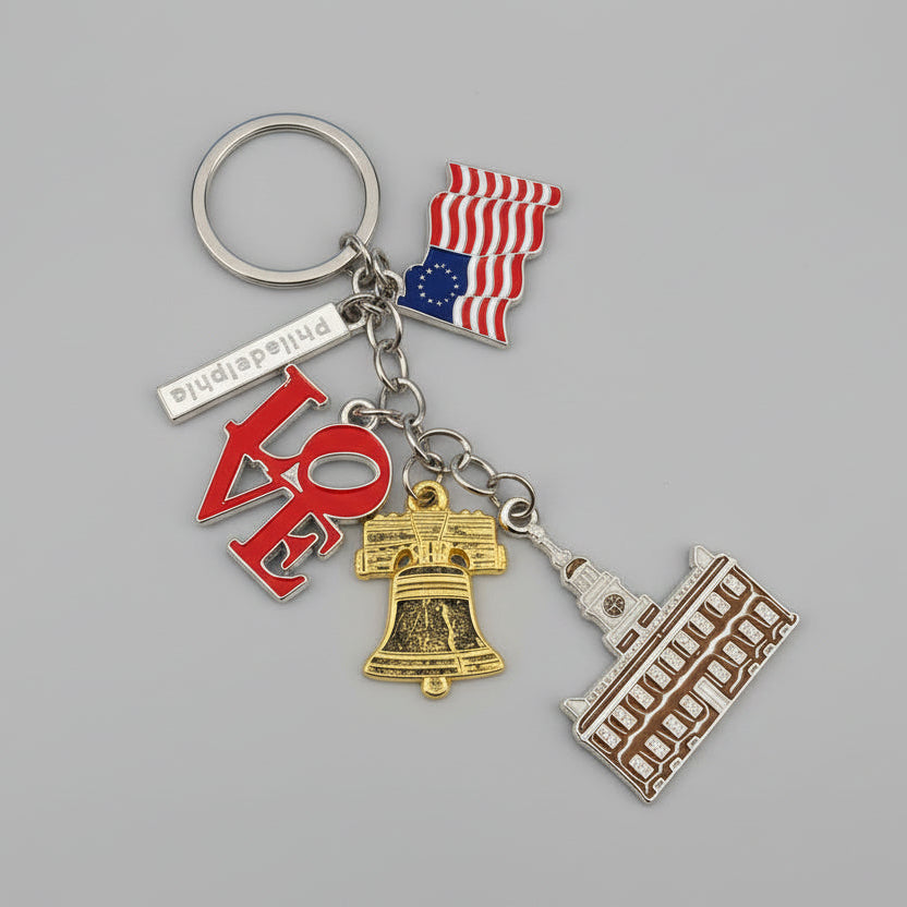 Philly Charm Keychain