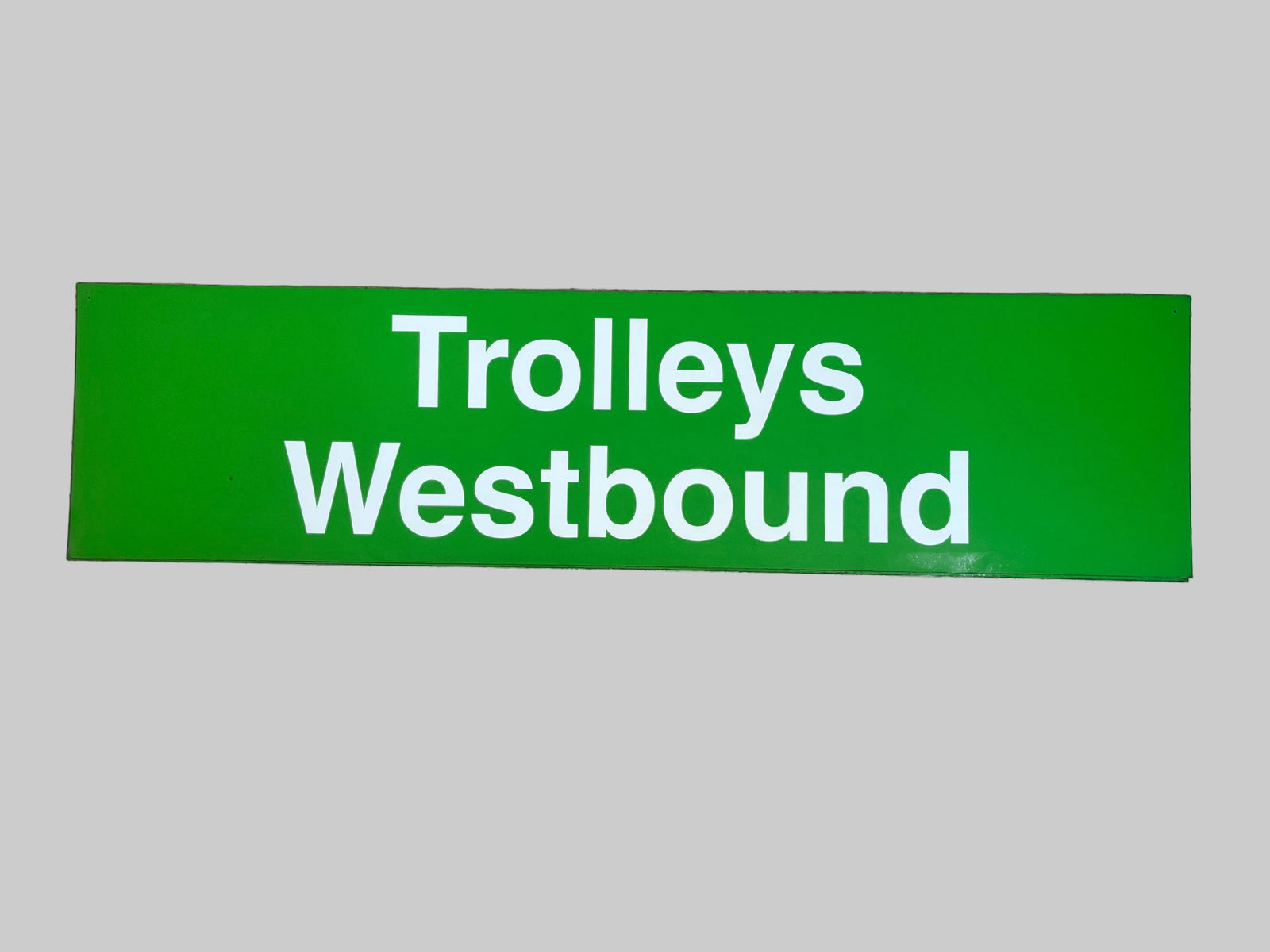 Westbound Trolleys