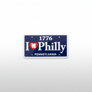 I Heart Philly Plate Magnet