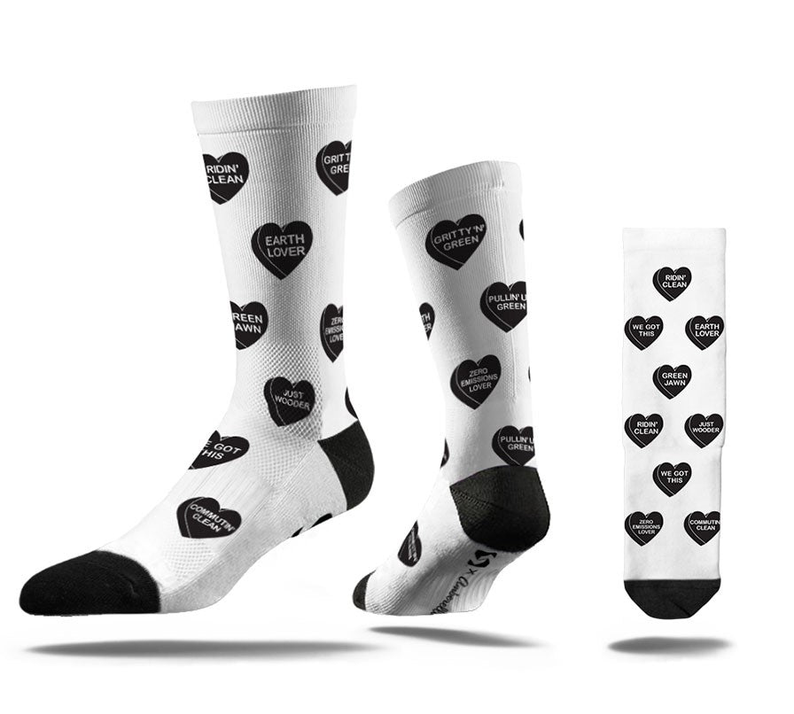 Amberella Heart Sock