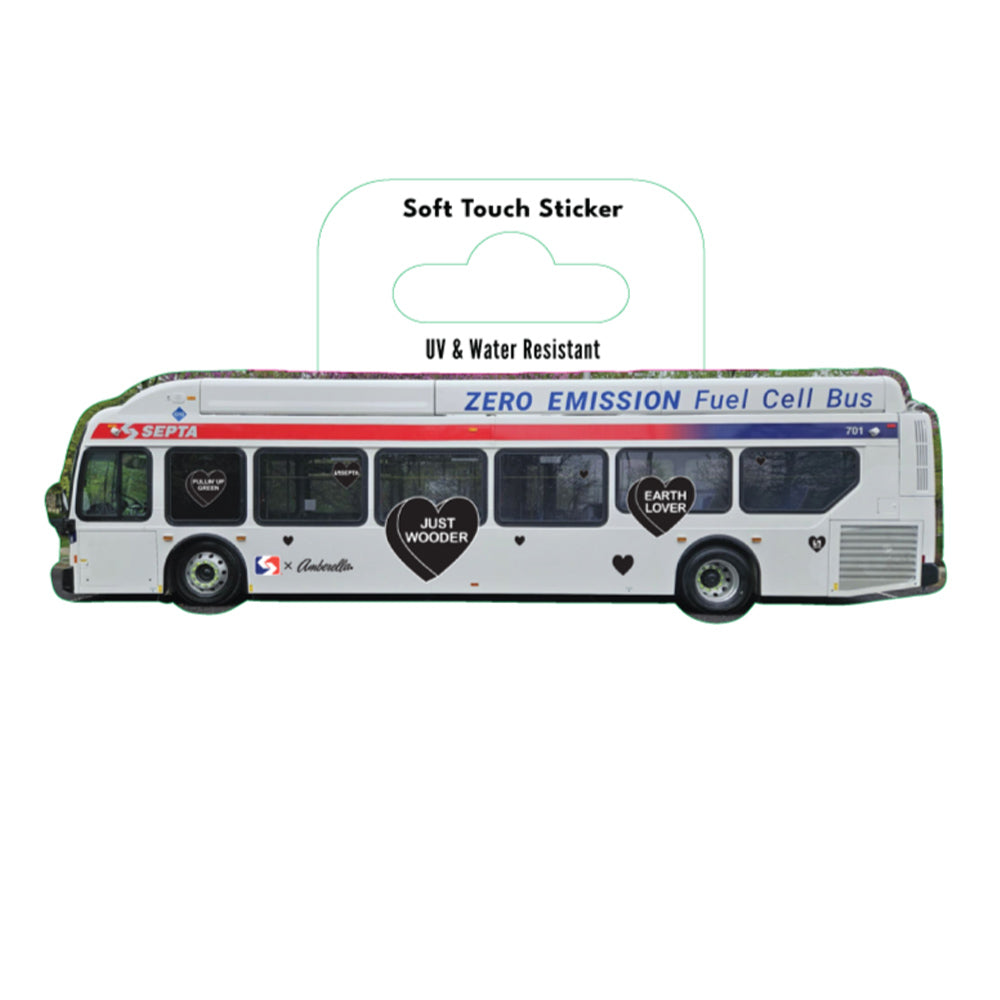 Amberella Zero Emissions Bus Sticker
