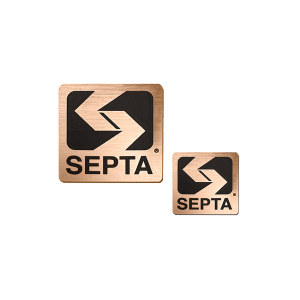 Mini Metallic Sticker - The SEPTA Store