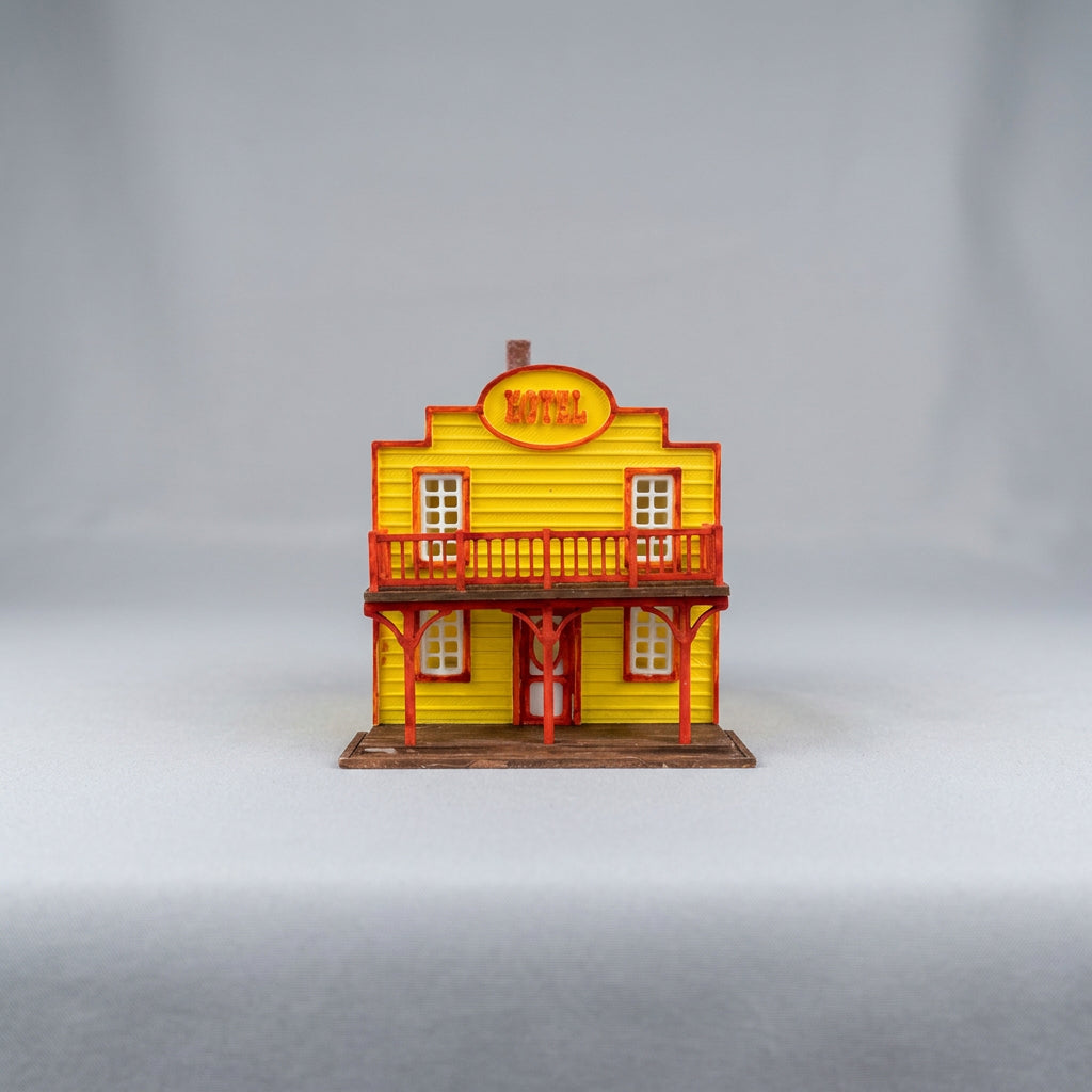 Hotel (3D Printed Model Building)