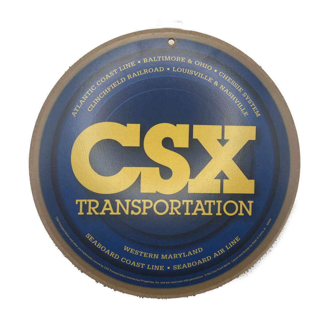 CSX Trains Plaque