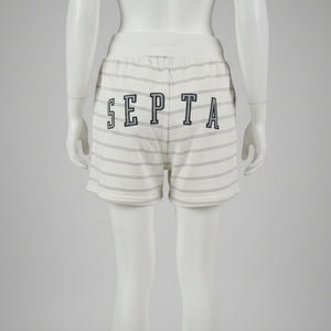 Ladies Striped PJ Shorts
