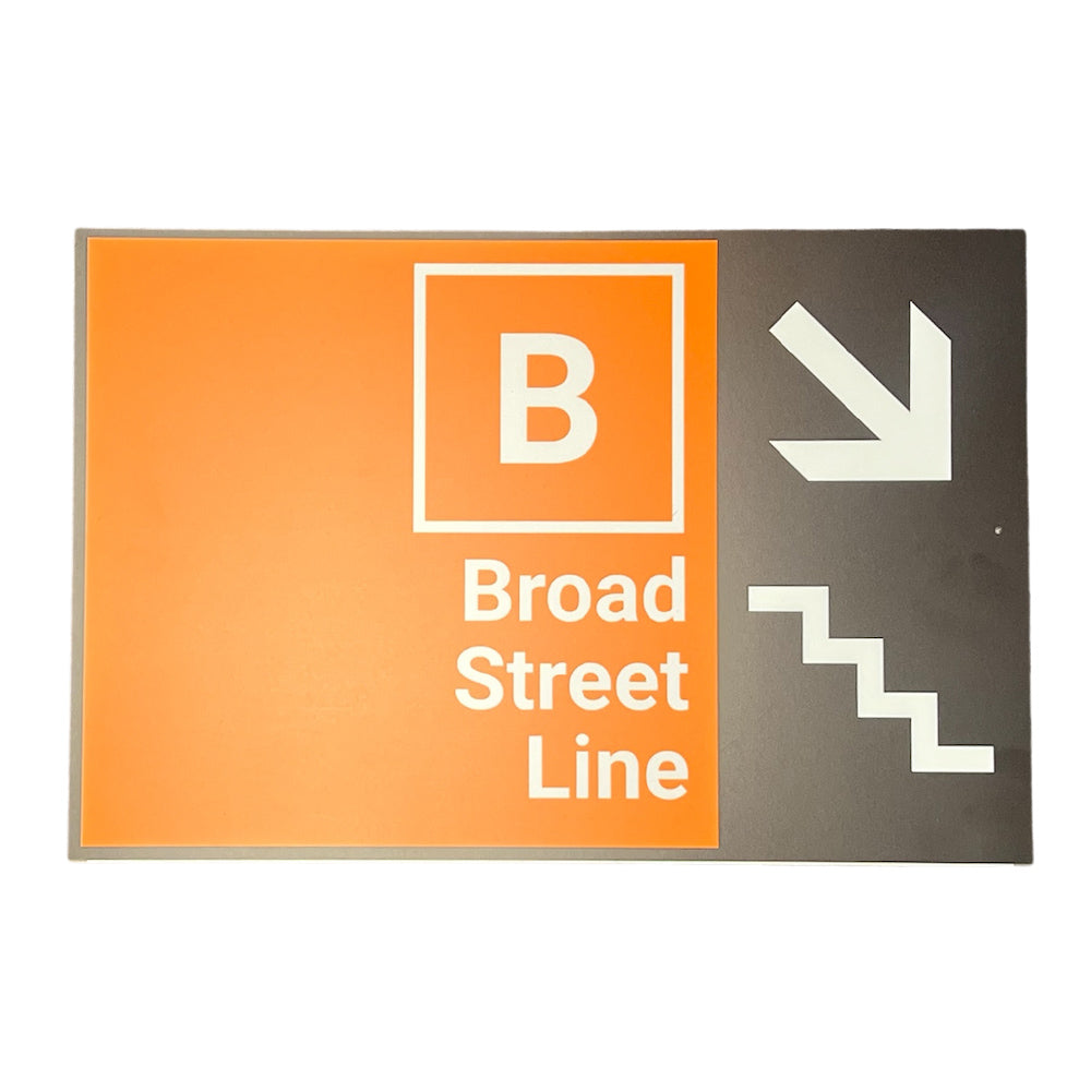 Decommissioned Metro Signs