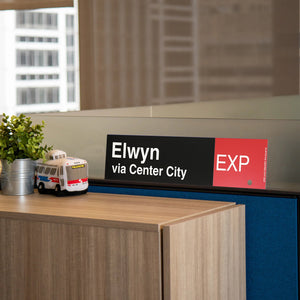 ELWYN Destination Sign