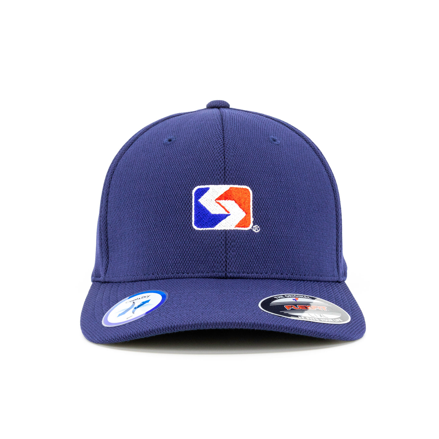 FLEXFIT Emblem Logo Cap- Navy