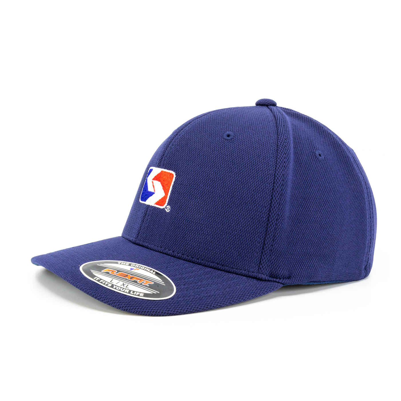 FLEXFIT Emblem Logo Cap- Navy