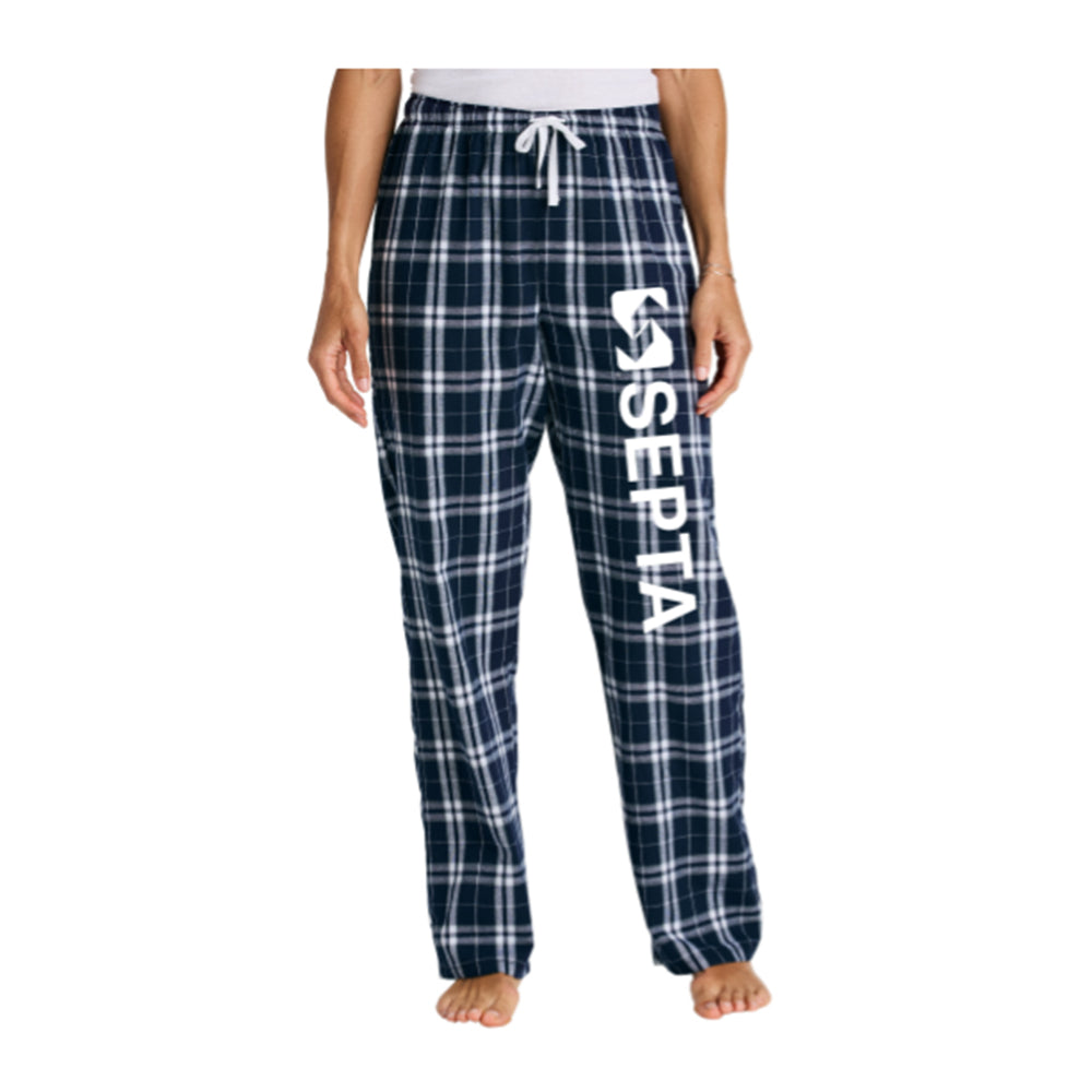 Flannel PJ's- Navy