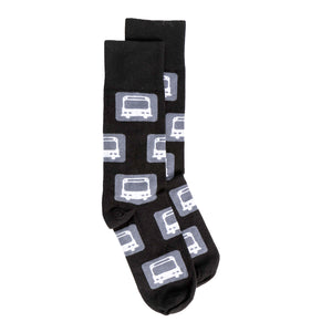 Black Bus Socks