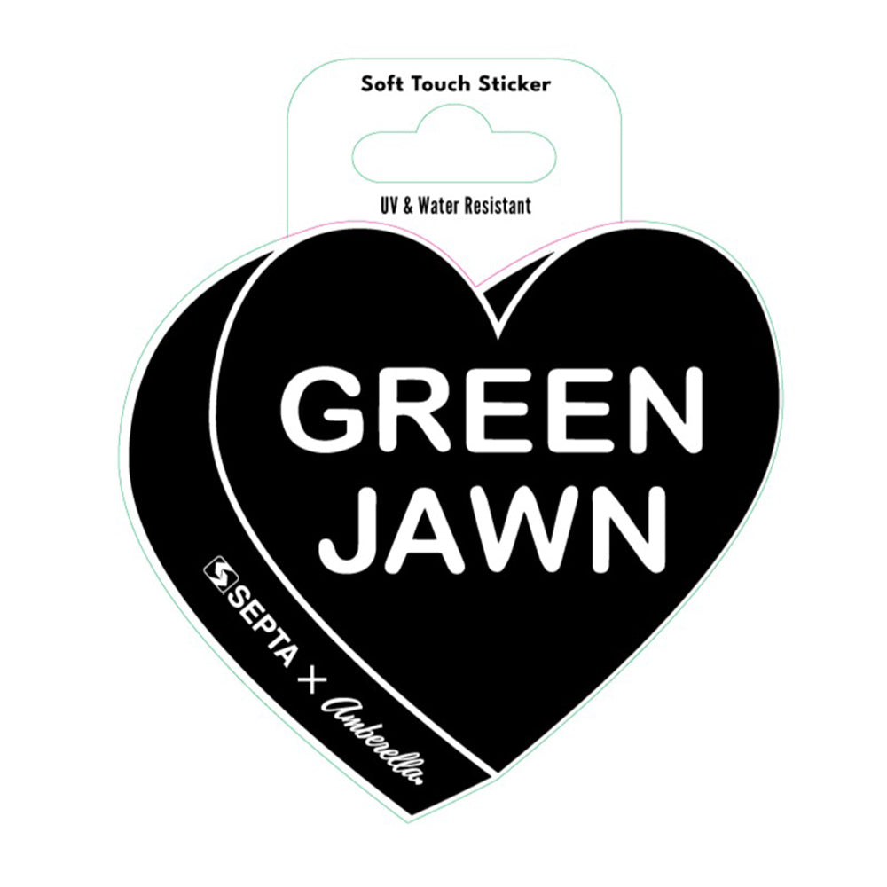 Amberella Green Jawn Sticker