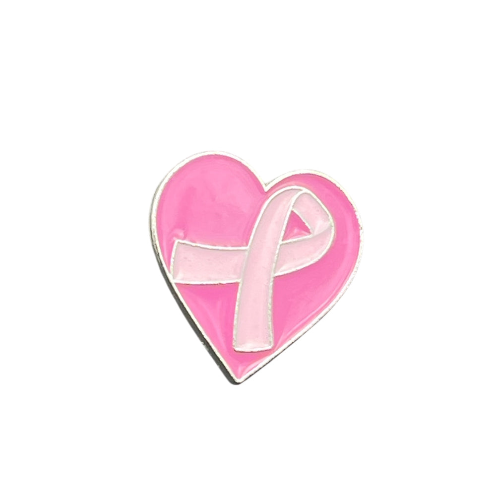 Pink Heart Lapel Pin