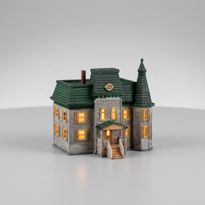 Haunted House (3D Printed Model Building )
