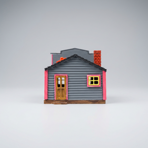 May’s Dress Shop (3D Printed Model Building)