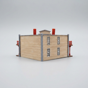 Saloon (3D Printed Model Building)