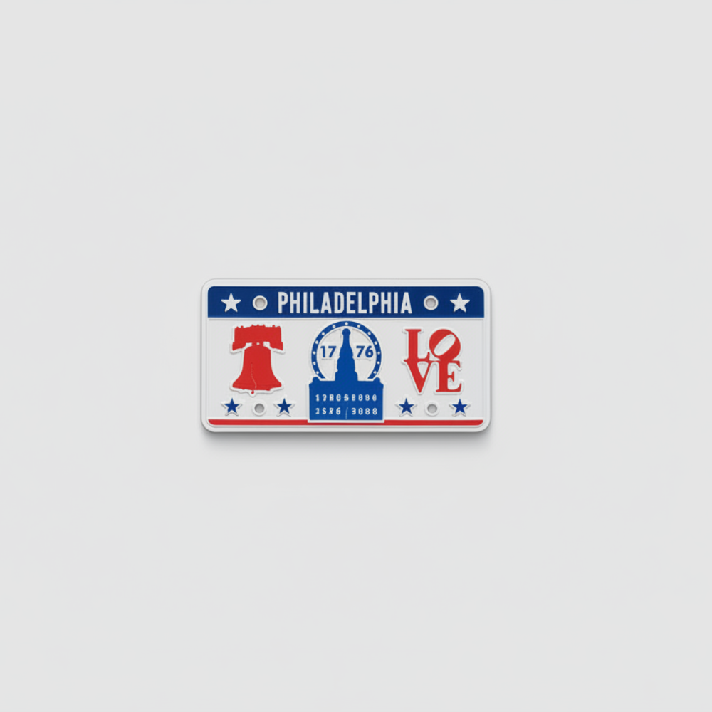 Philly License Plate Magnet