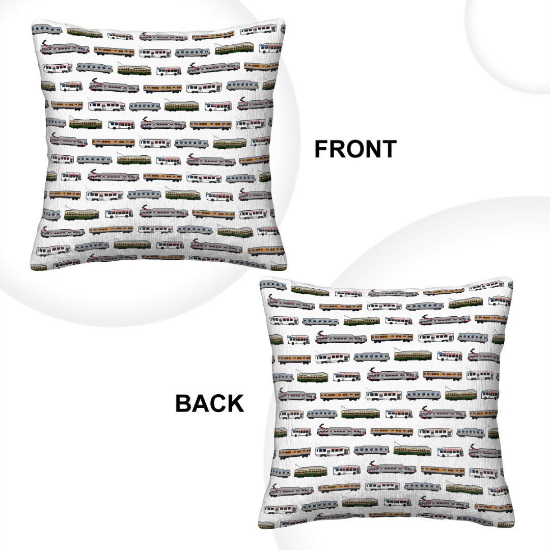 SEPTA Throw Pillowcases (Sold Separately)