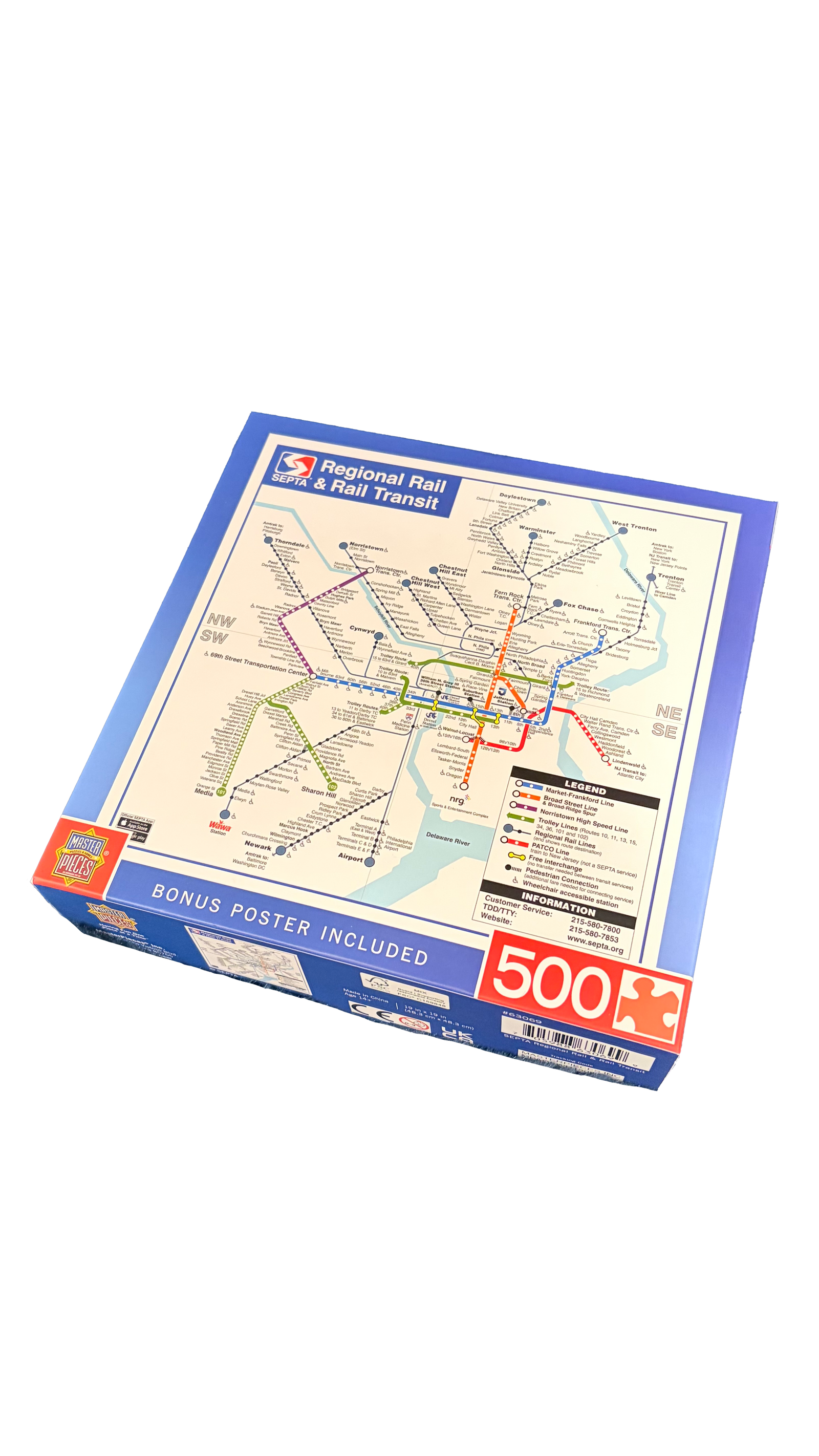 Rail Map Puzzle