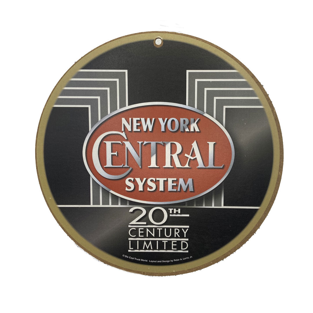 New York Central 20TH Century Plaque