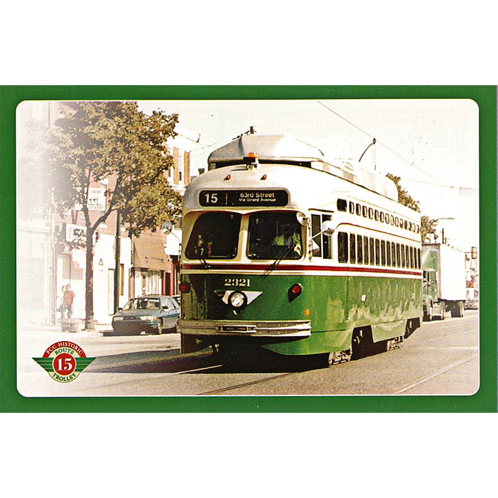 PCC Streetcar Postcards