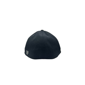 Flex Fit Puff Stitch- Black