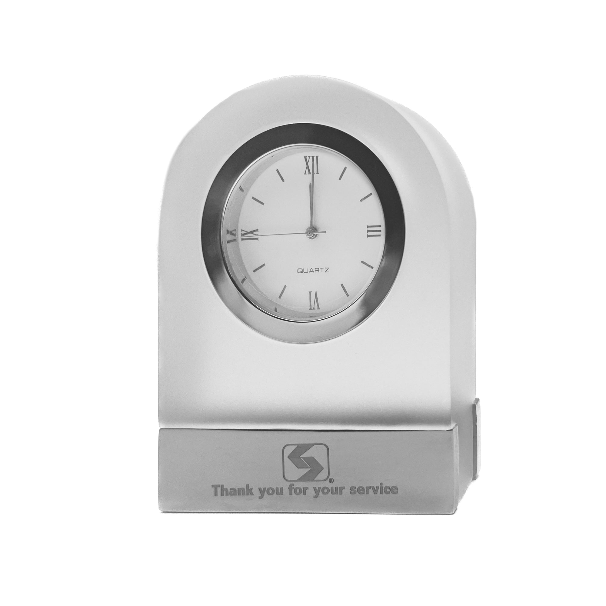 Frosted Glass Clock