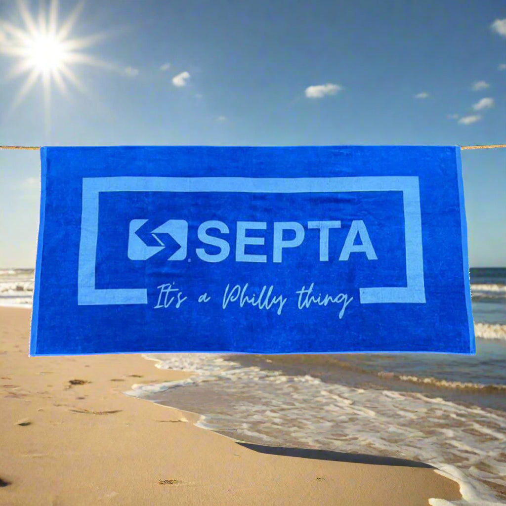 SEPTA "It's a Philly thing" Beach Towel