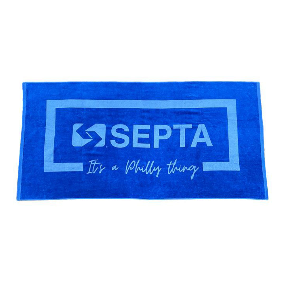 SEPTA "It's a Philly thing" Beach Towel