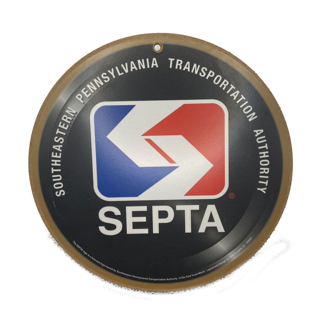 SEPTA Black Plaque