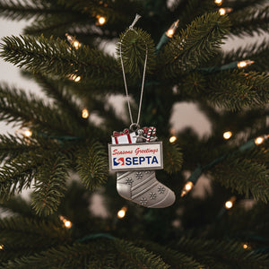 Ornament Logo Stocking