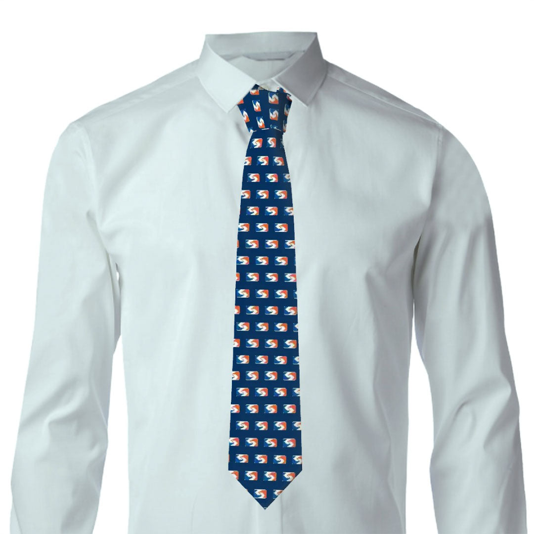 Emblem Neck Tie