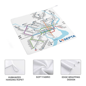 RRD Map Hand Towel