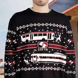 SEPTA Holiday Sweater 2024