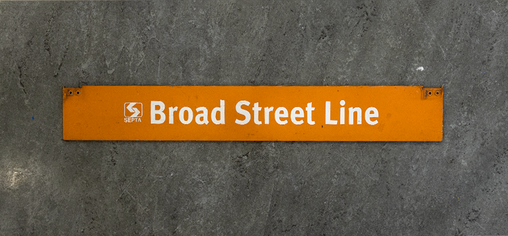 Broad Street Line- Double Sided (Decommissioned)