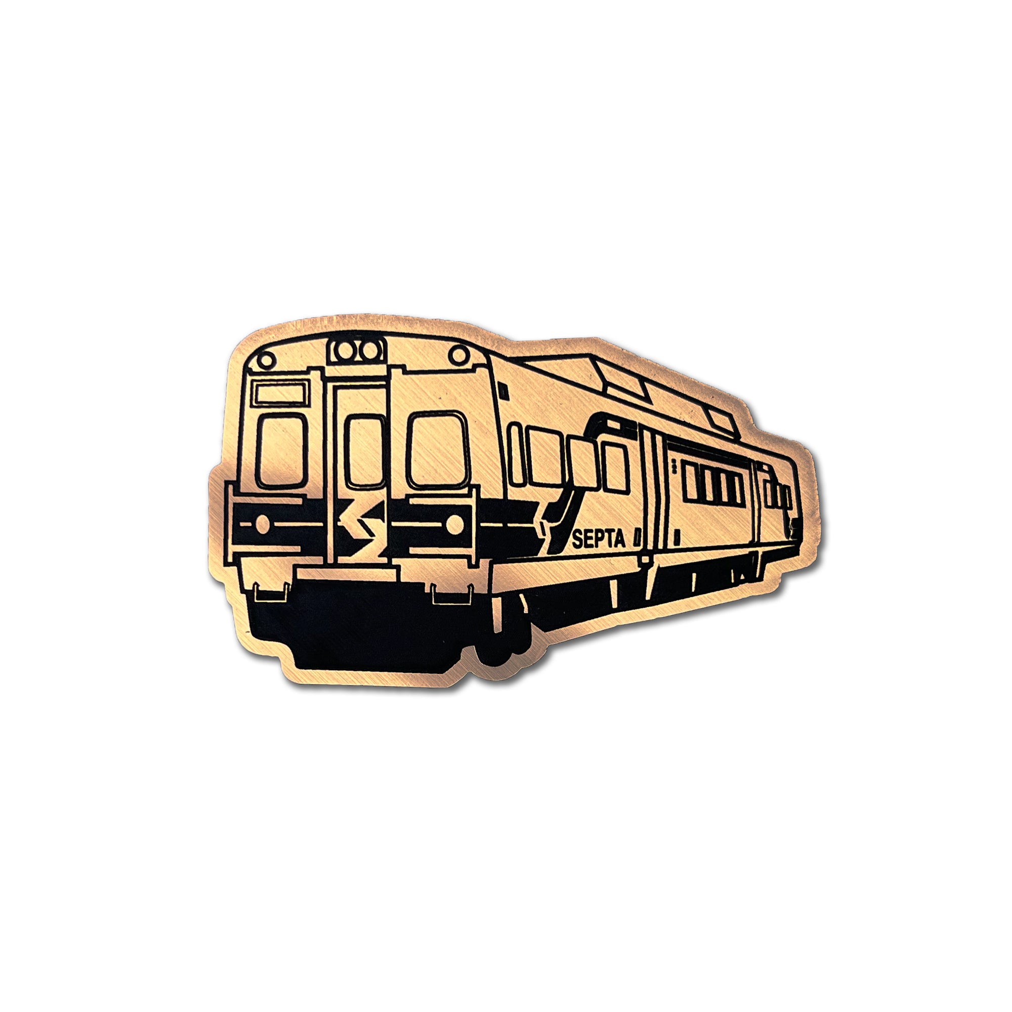 Metallic Silverliner Sticker