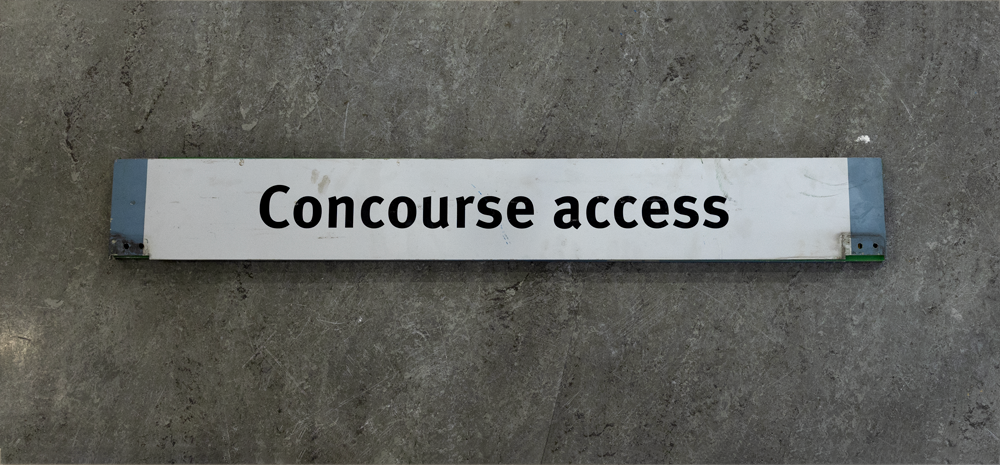 Concourse Metal Double Sided (Decommissioned)