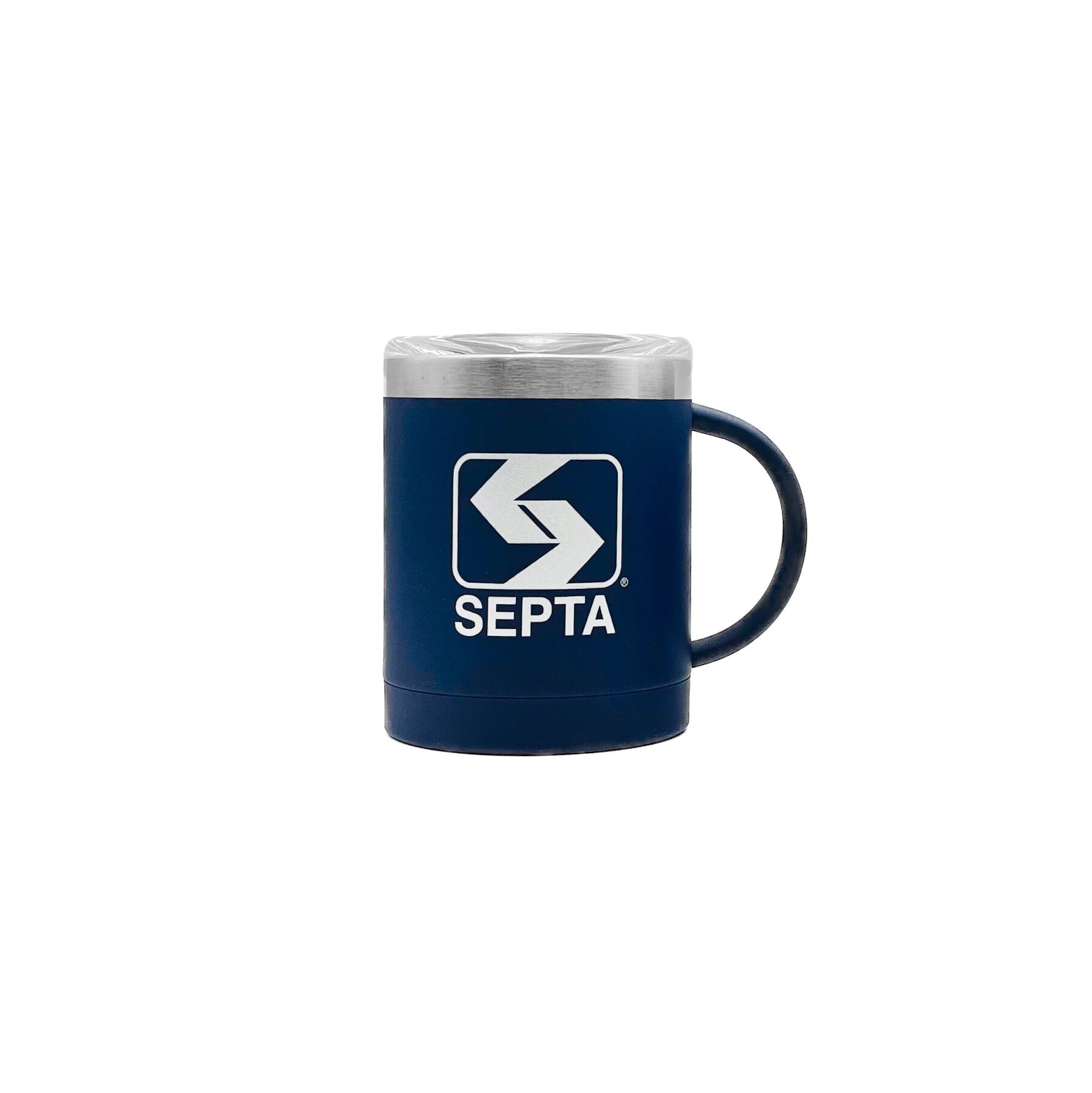 Coffee Mug w/ Lid- Navy